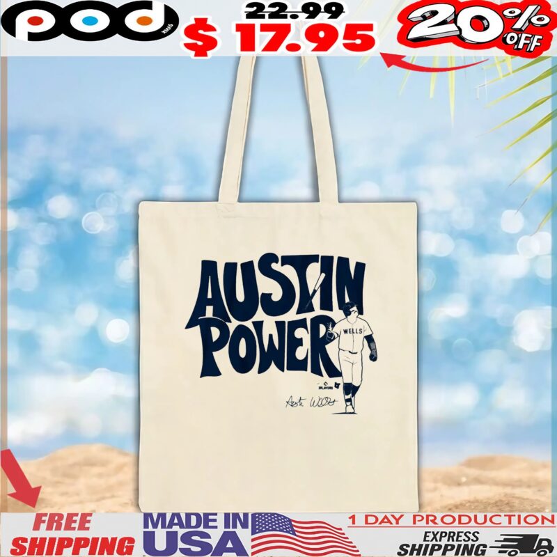 Austin Wells Austin Power Signature T Shirt