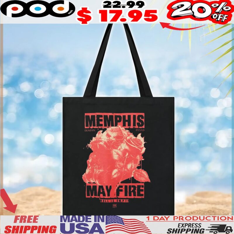 Memphis May Fire Denton Texas Hell Is Em Rose T Shirt