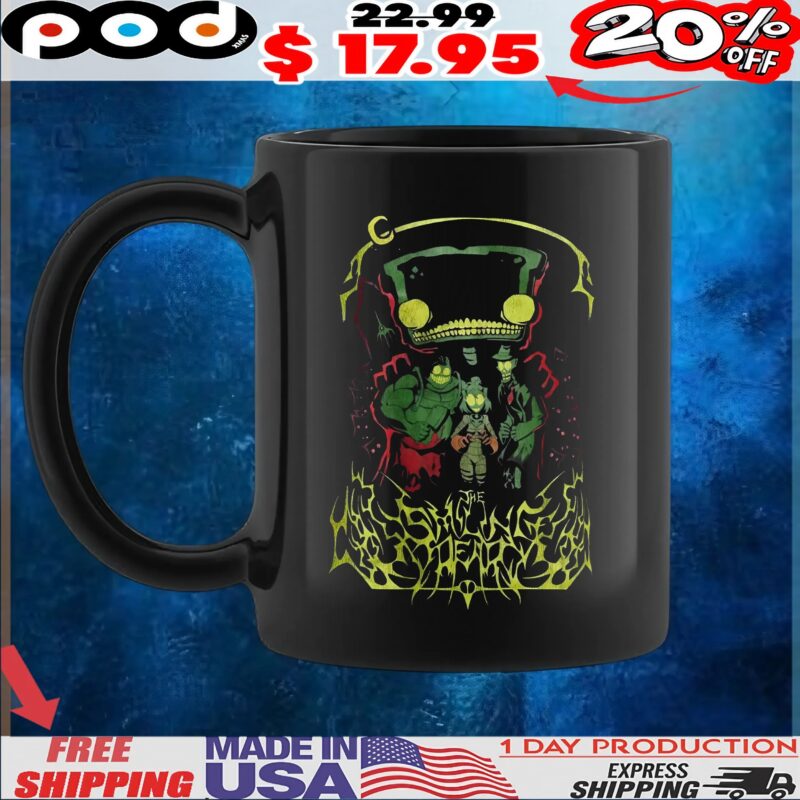 The Gaslight District Smiling Dead Heavy Metal T Shirt