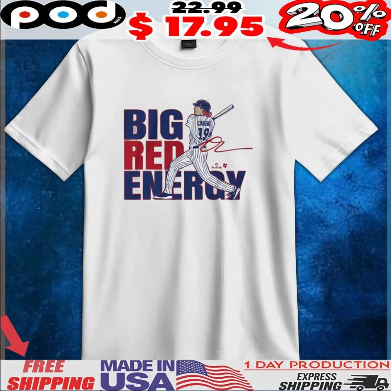 Owen Caissie Big Red Energy Signature T Shirt