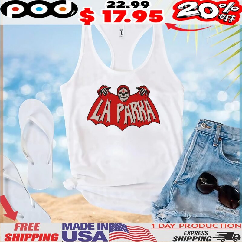 Más La Parka X Misfits Lucha Libre Mexicana T Shirt