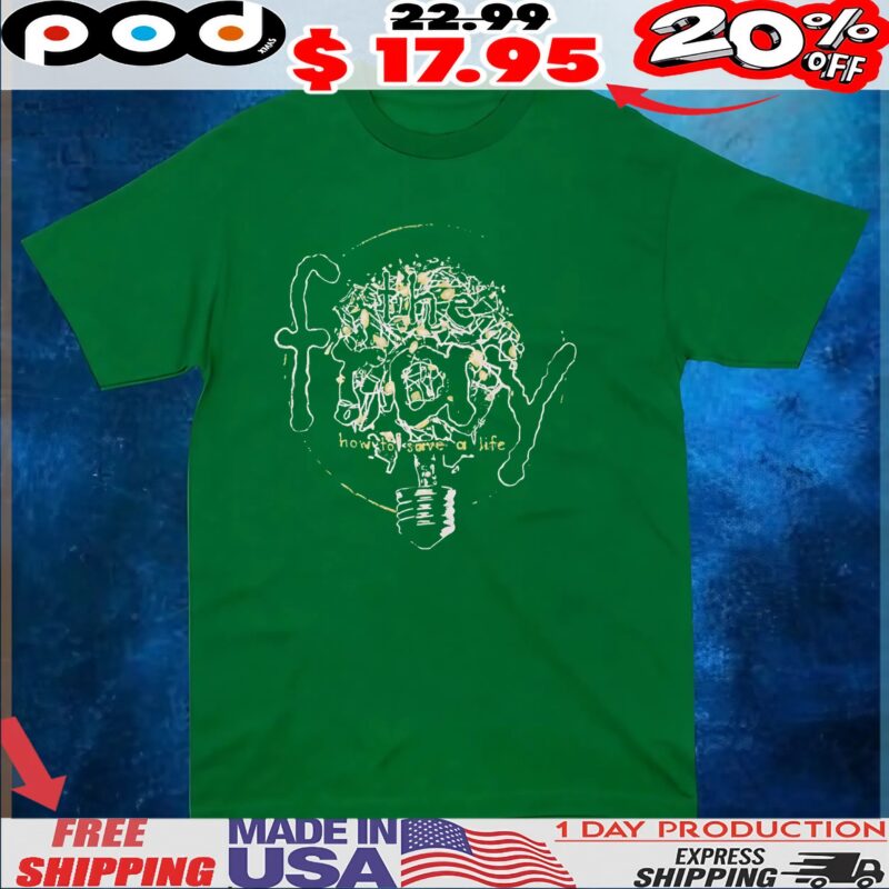 The Fray How To Save A Life Lightbulb T Shirt