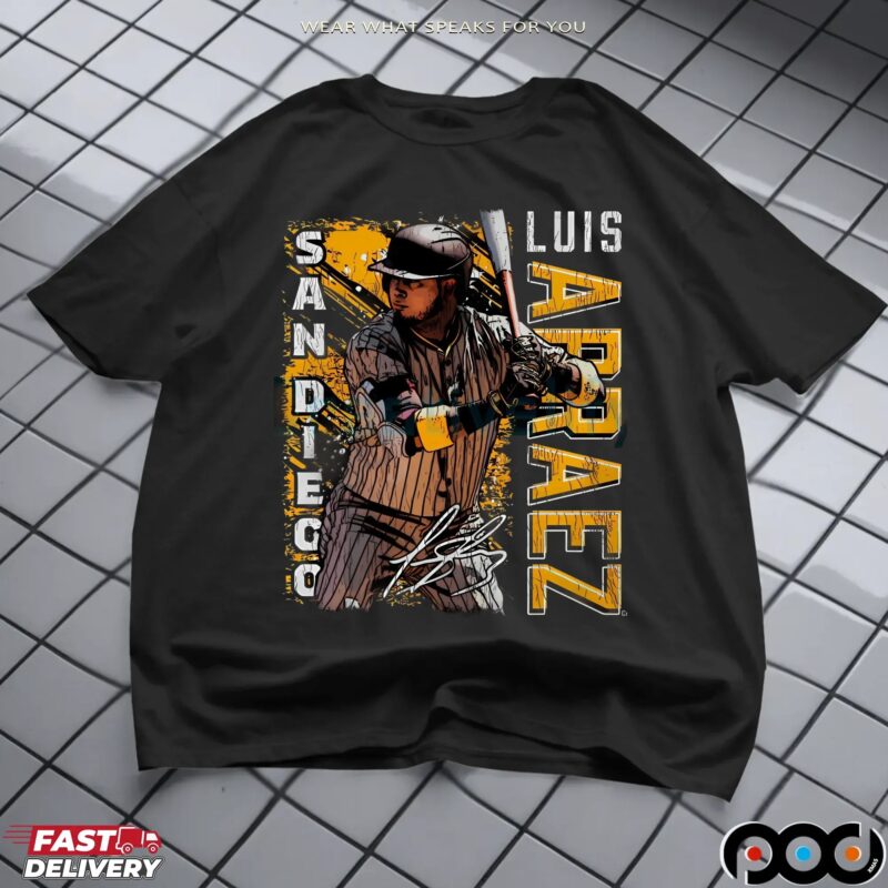 Luis Arraez San Diego Padres Baseball Gritty Signature T Shirt