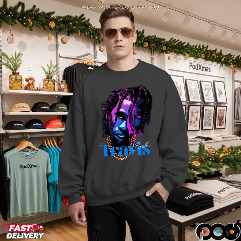 Travis Scott Cactus Jack Neon T Shirt