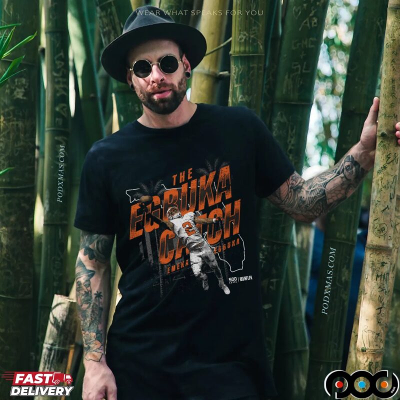 Emeka Egbuka Tampa Bay Buccaneers One-Handed Catch T Shirt