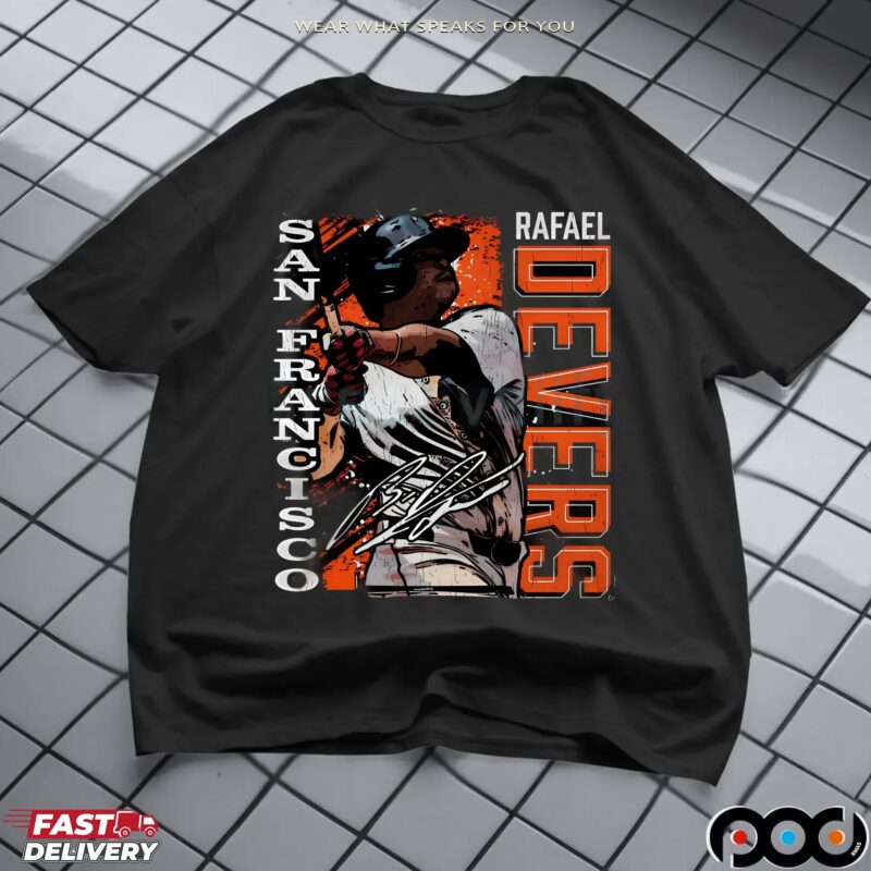 Rafael Devers San Francisco Giants Signature Gritty Graphic T Shirt