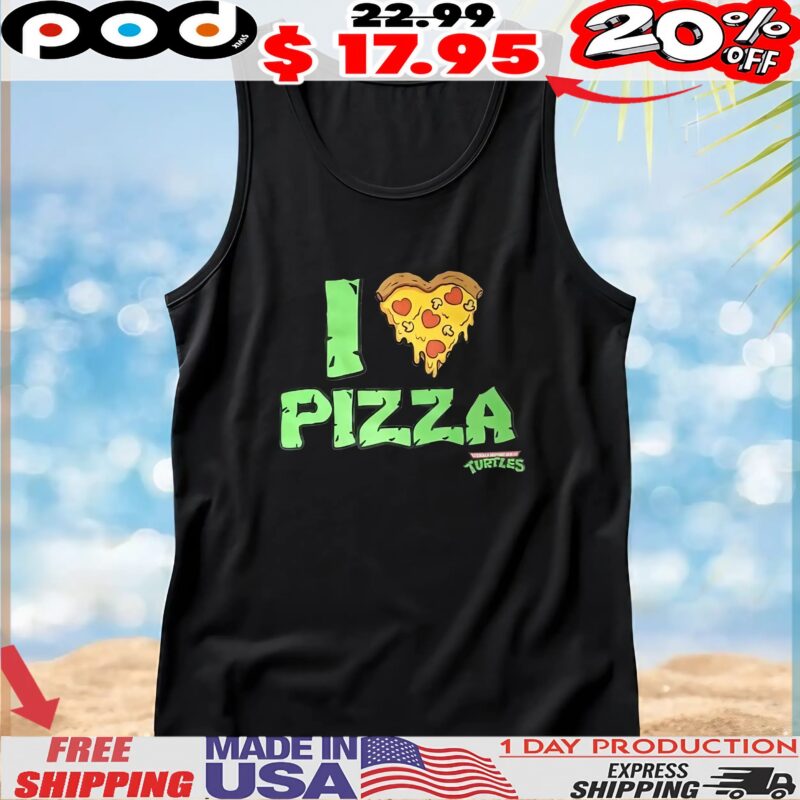 I Love Pizza Turtles 2025 T Shirt