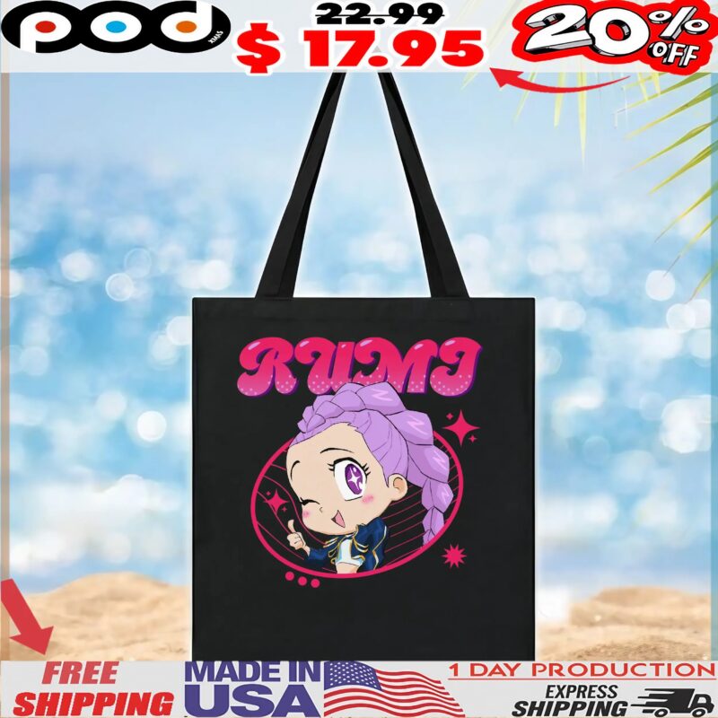 KPop Demon Hunters Rumi Chibi Graphic T Shirt KPop Demon Hunters Rumi Chibi Graphic T Shirt