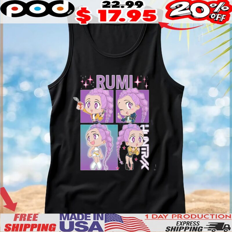 Kpop Demon Hunters Rumi Huntrix Chibi T Shirt