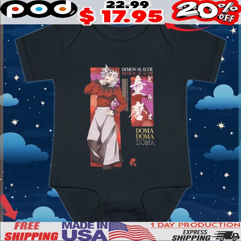 Demon Slayer Kimetsu No Yaiba Upper Rank Demon Doma T Shirt