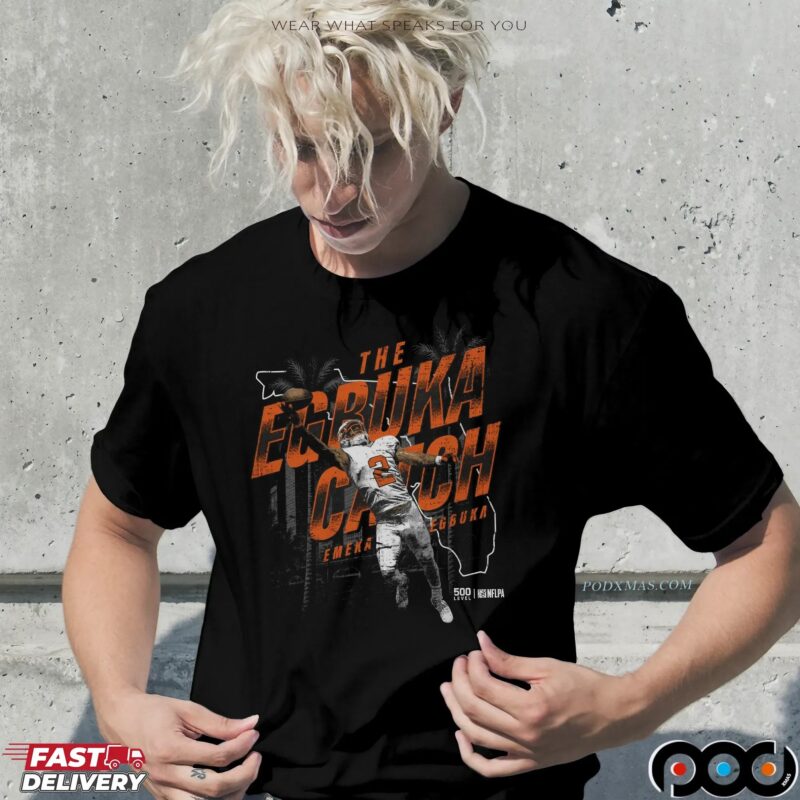 Emeka Egbuka Tampa Bay Buccaneers One-Handed Catch T Shirt