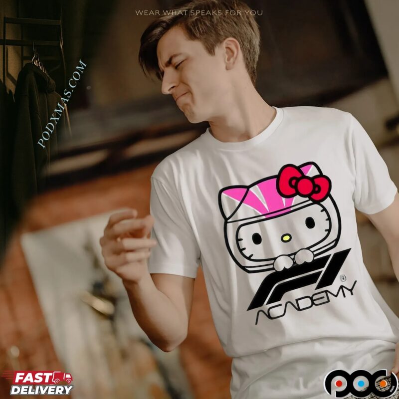 Hello Kitty And Friends X F1 Academy Mashup 2025 T Shirt