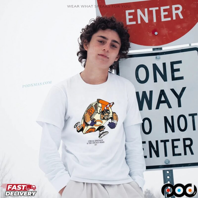 Lyrical Lemonade x Chicago Bears Juiceman 2025 T SHirt