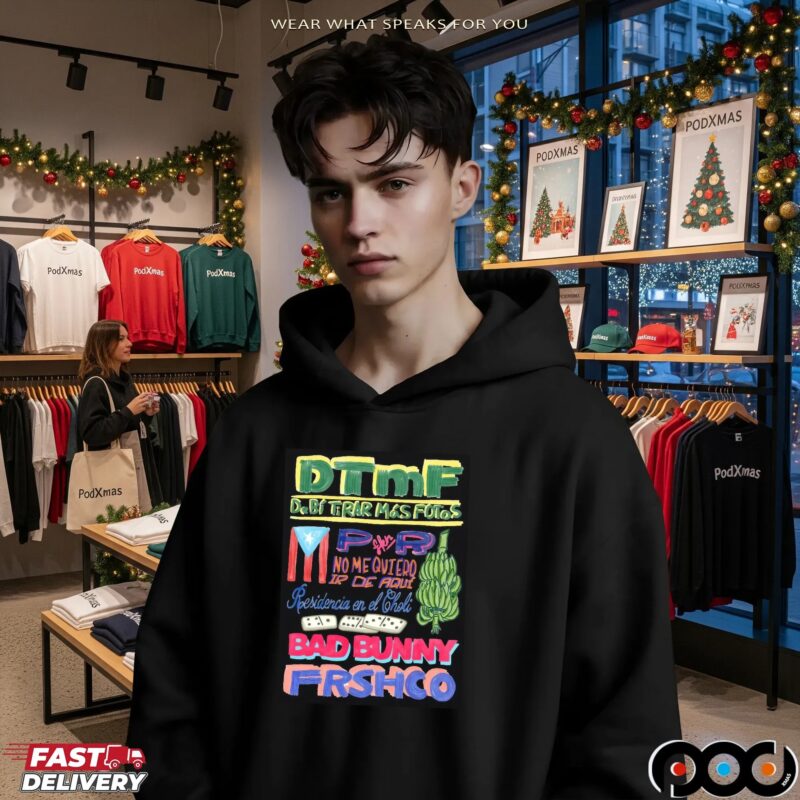 DTmF Residencia Tour Bad Bunny Frshco Graphic T Shirt