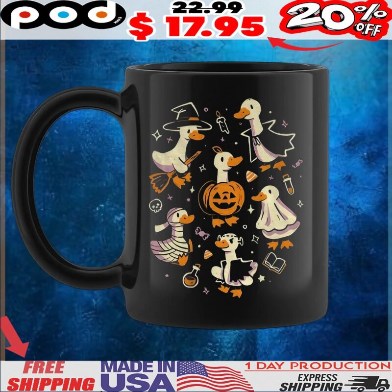Goosebumps Spooky Geese Ready For Halloween T Shirt