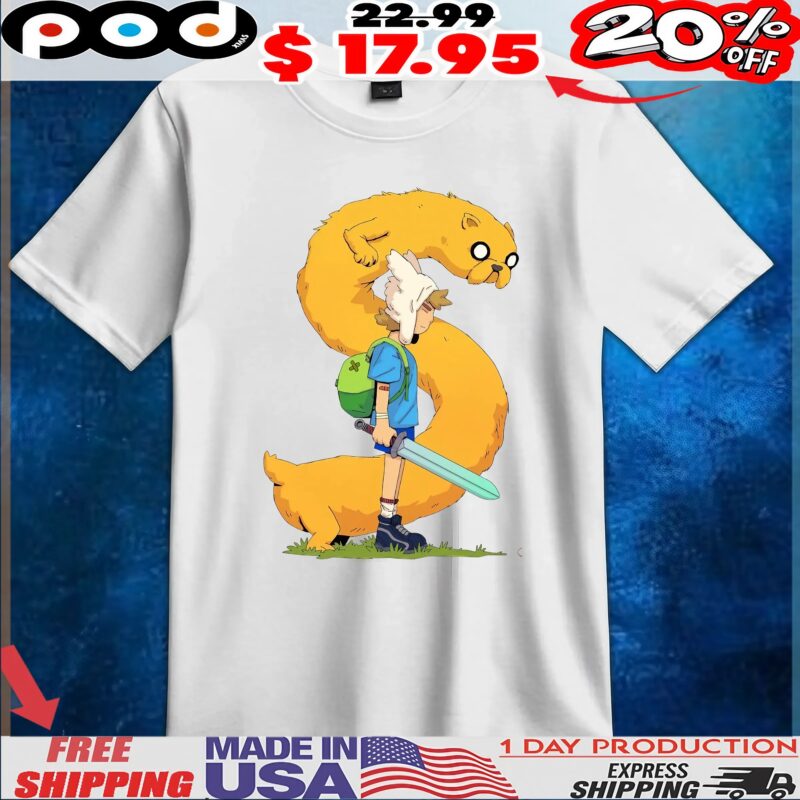 Finn the Human and S Jake the Dog Adventure Time