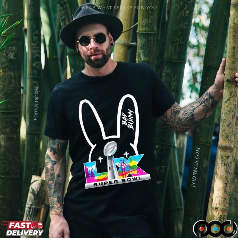 Bad Bunny At NFL Super Bowl LX 2026 Mashup T Shirt