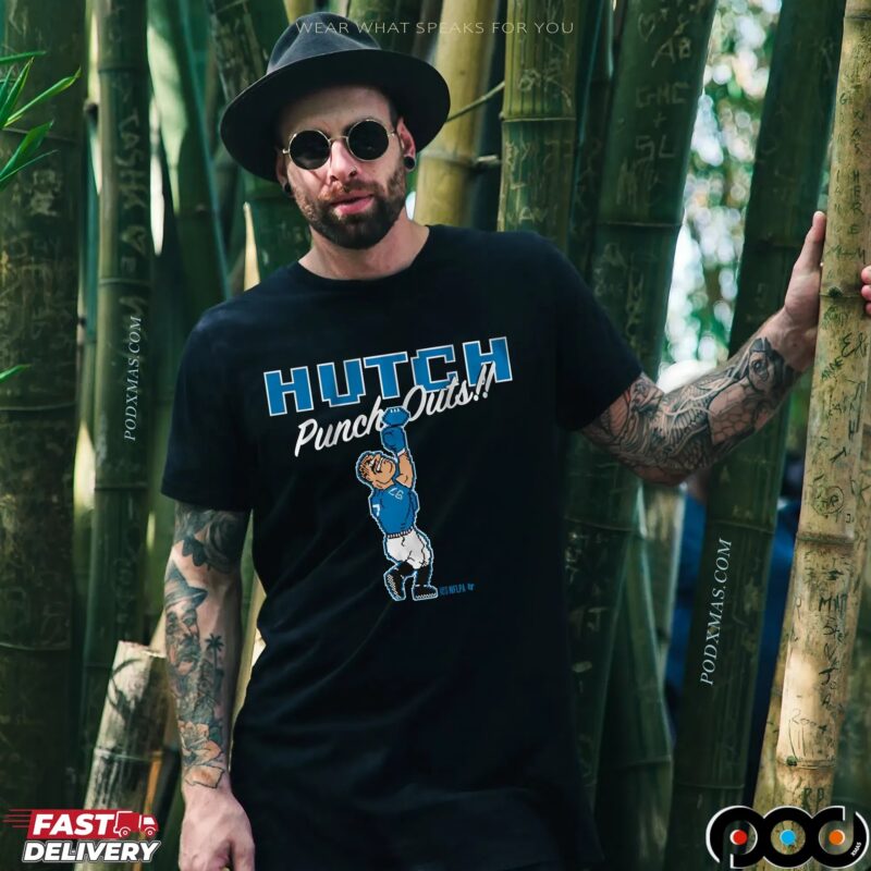 Aidan Hutchinson Punch-Outs 8-Bit Pixel T Shirt