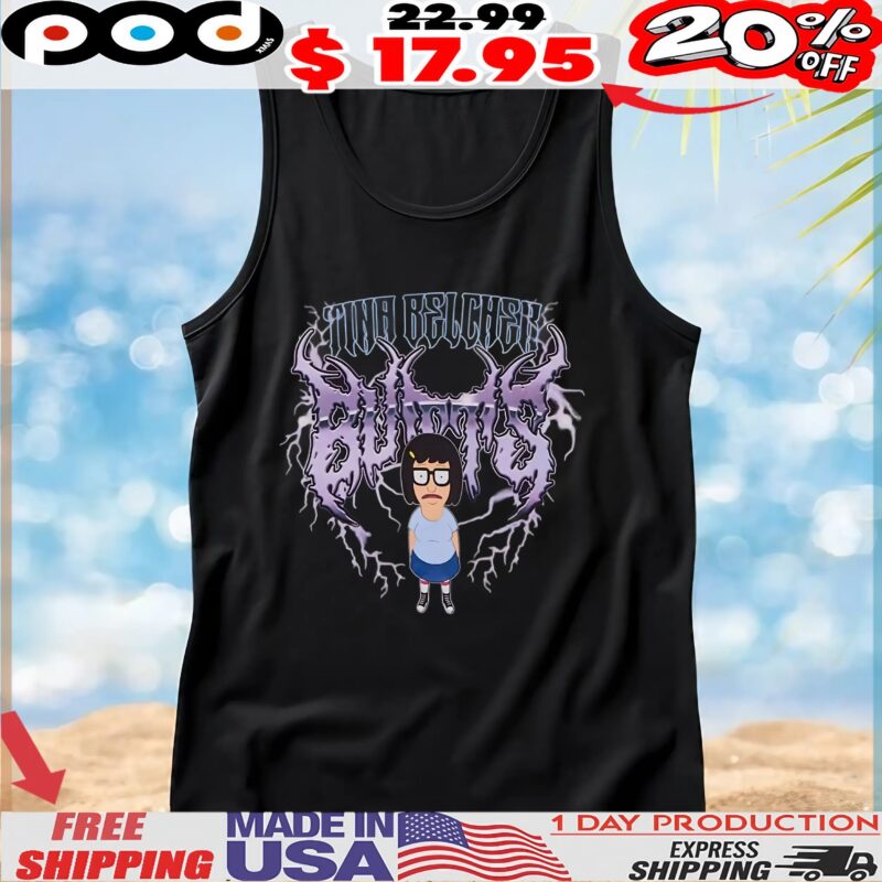 Bob's Burgers Tina Belcher Butts Metal T Shirt