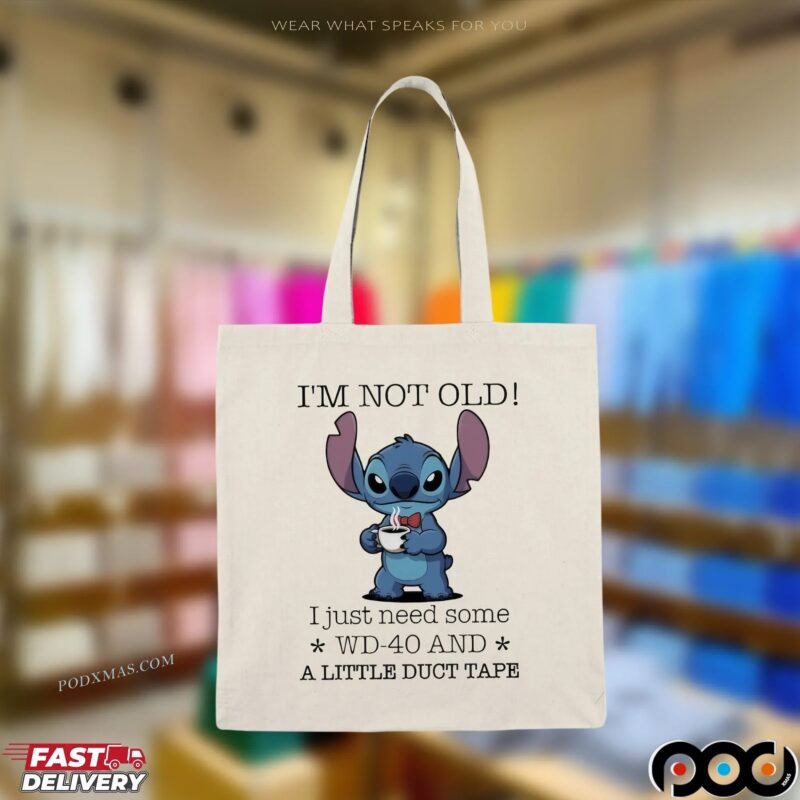 Stitch Coffee I’m Not Old I Just Need Some Wd 40 And A Little Duct Tape Meme T Shirt Stitch Coffee I’m Not Old I Just Need Some Wd 40 And A Little Duct Tape Meme T Shirt