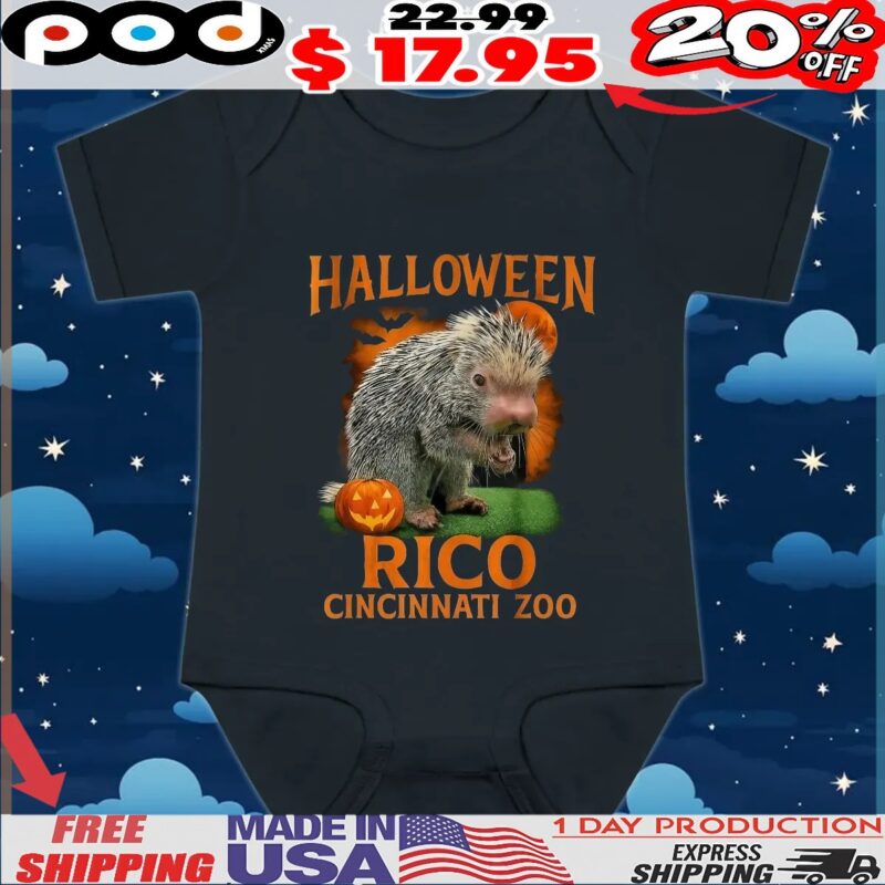 Halloween Rico Cincinnati Zoo T Shirt