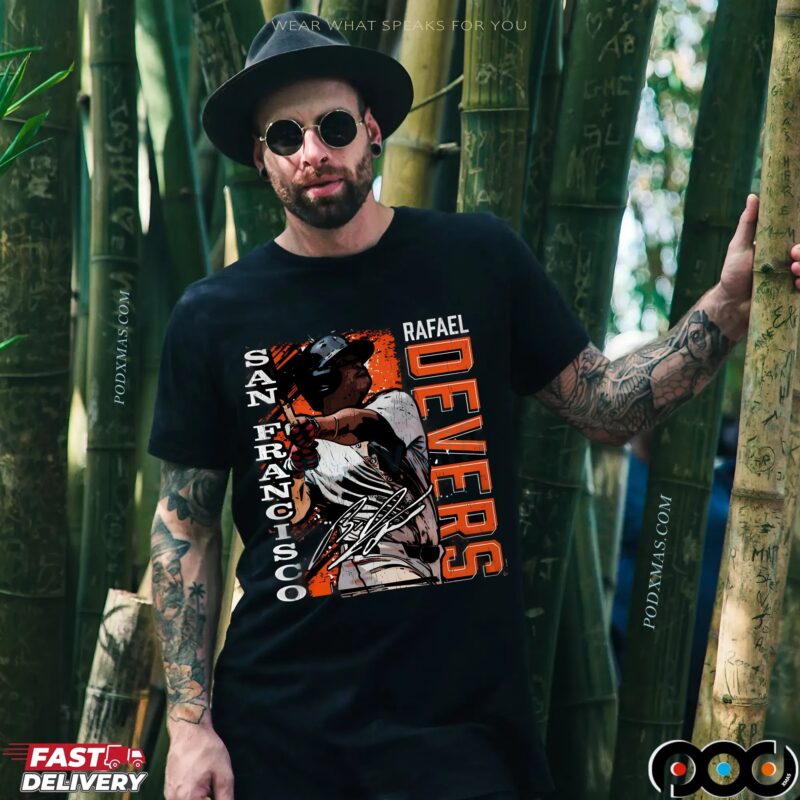 Rafael Devers San Francisco Giants Signature Gritty Graphic T Shirt