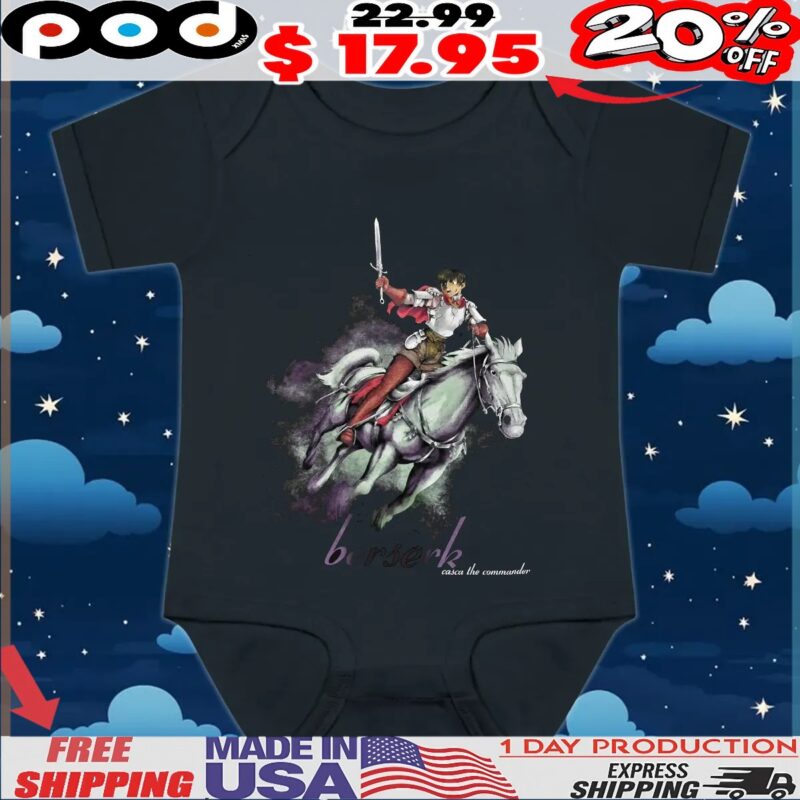 Berserk X Deftones Casca The Commander Shirt