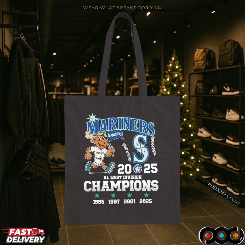 Seattle Mariners AL West Division Champions 2025 1995 1997 2001 T Shirt