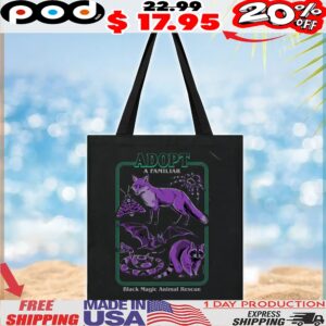 Adopt A Familiar Part 2 Black Magic Animal Rescue T Shirt