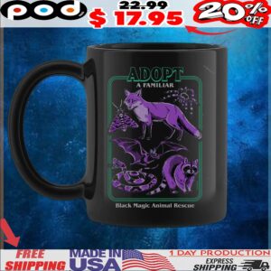 Adopt A Familiar Part 2 Black Magic Animal Rescue T Shirt