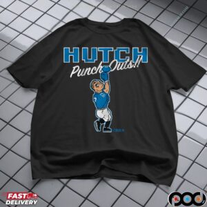Aidan Hutchinson Punch-Outs 8-Bit Pixel T Shirt