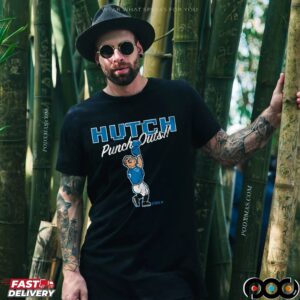 Aidan Hutchinson Punch-Outs 8-Bit Pixel T Shirt