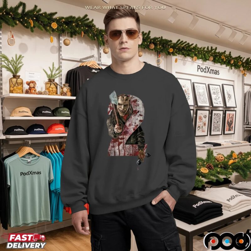 Black Phone 2 He's Here Axe Spooky Halloween T Shirt