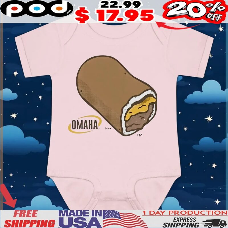 Omaha Storm Chasers Cheese Runza Sandwich T Shirt