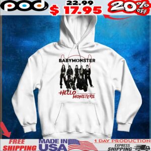 Babymonster Hello Monsters World Tour T Shirt