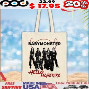 Babymonster Hello Monsters World Tour T Shirt