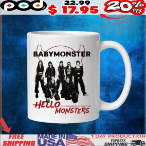 Babymonster Hello Monsters World Tour T Shirt