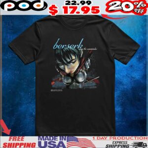 Berserk X Deftones Casca The Commander T Shirt