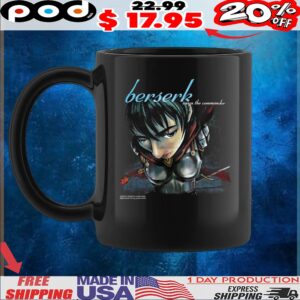 Berserk X Deftones Casca The Commander T Shirt