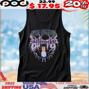Bob's Burgers Tina Belcher Butts Metal T Shirt