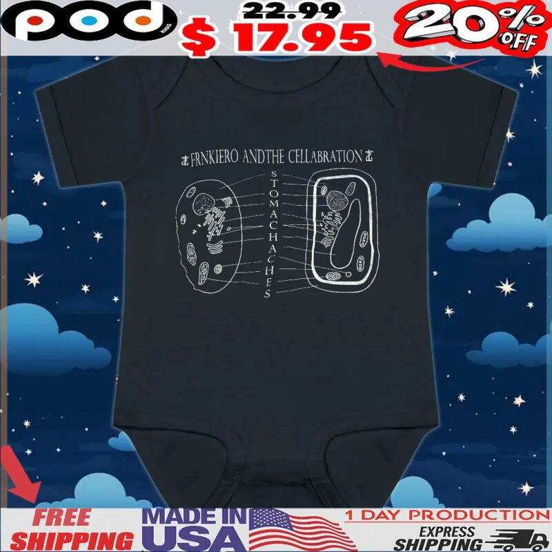 Frnkiero Andthe Cellabration Stomachaches T Shirt