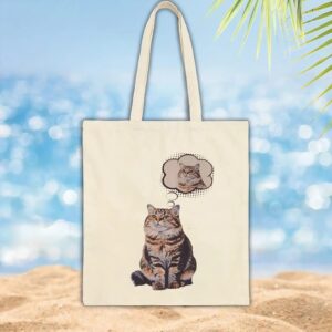 Cat Thinking About Cat T Shirt