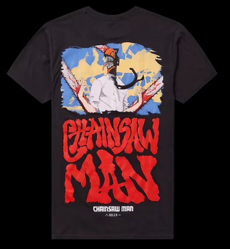 Chainsaw Man The Movie Reze Arc Denji Anime T Shirt