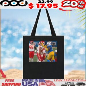 Chargers Player Slapped Travis Kelce In The Face Photo T Shirt