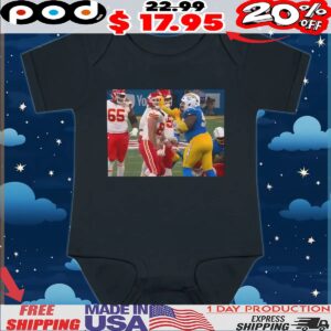 Chargers Player Slapped Travis Kelce In The Face Photo T Shirt