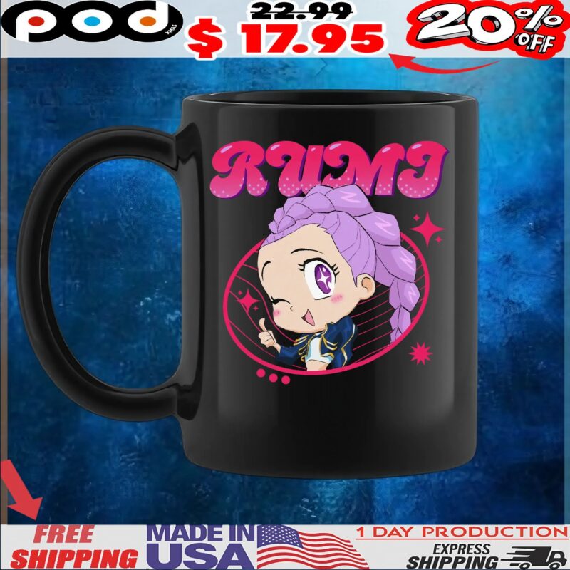 KPop Demon Hunters Rumi Chibi Graphic T Shirt KPop Demon Hunters Rumi Chibi Graphic T Shirt