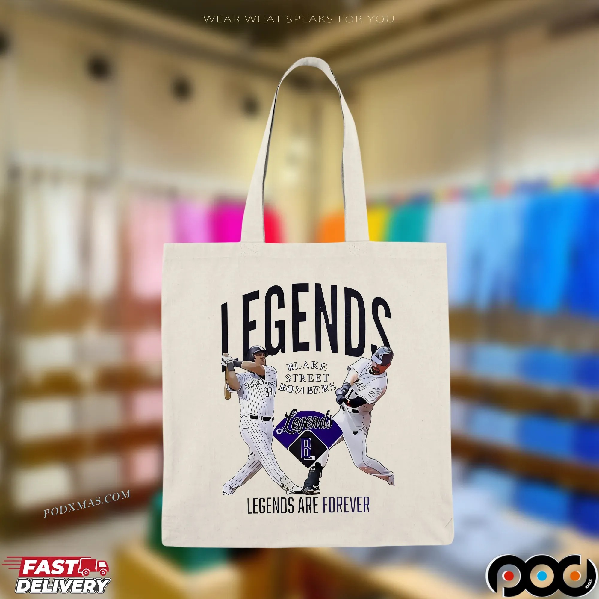 Colorado Rockies Blake Street Bombers Legends Are Forever Blake Street Bombers T Shirt