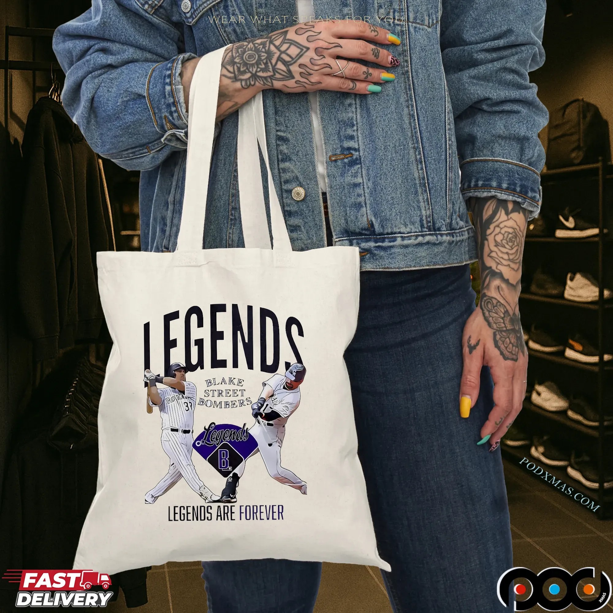 Colorado Rockies Blake Street Bombers Legends Are Forever Blake Street Bombers T Shirt