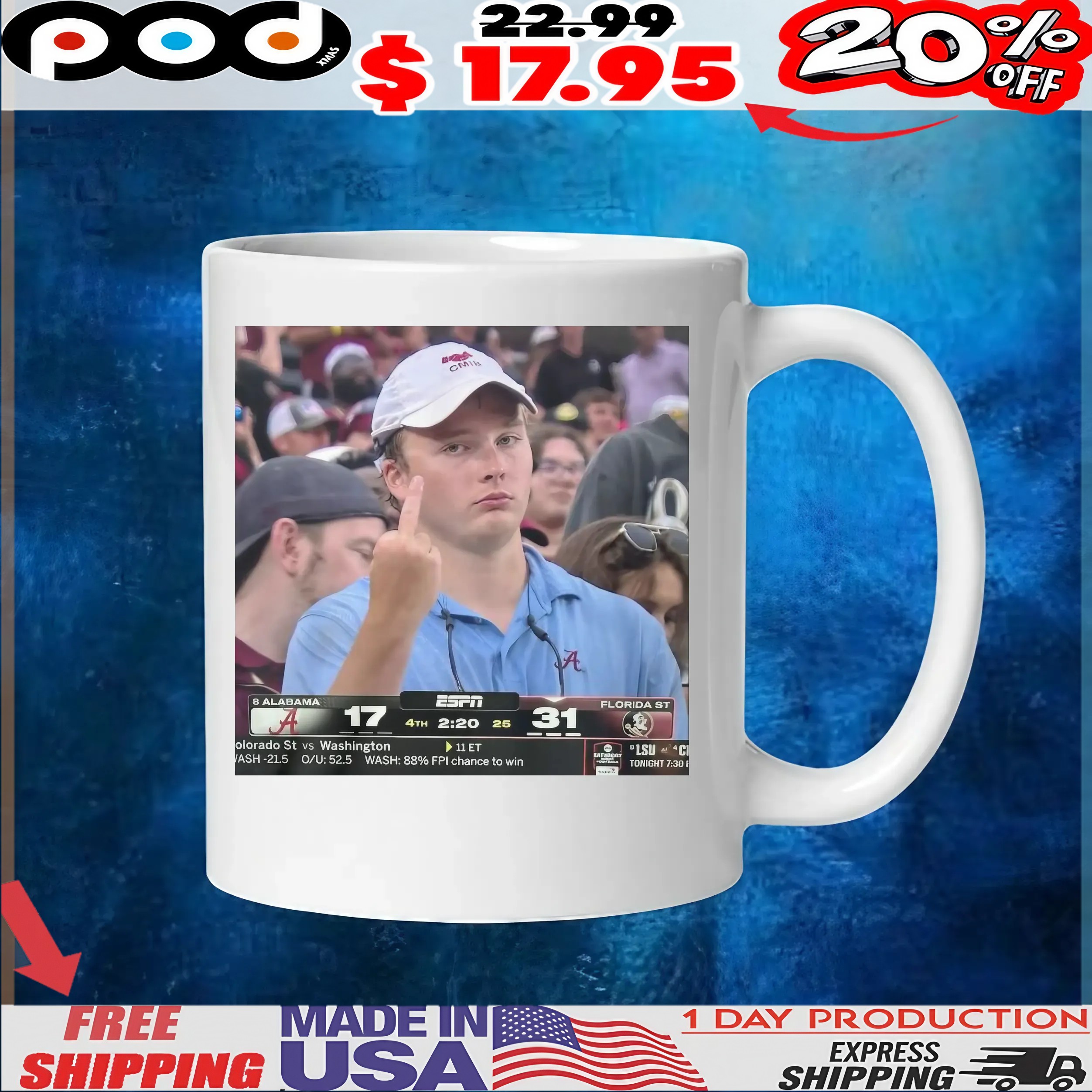 Colorado St Vs Washington Middle Finger Meme T Shirts Colorado St Vs Washington Middle Finger Meme T Shirts