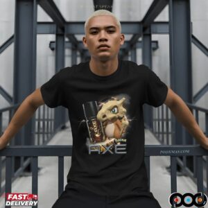 Cubone Pokémon Axe Body Spray Pop Culture Retro Gamer Parody T Shirt